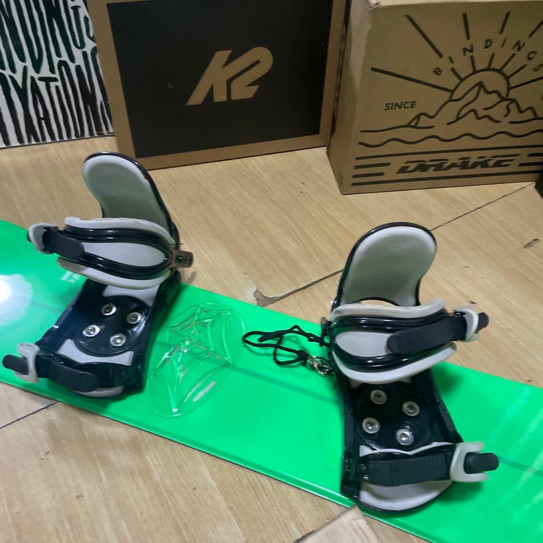 JOYRIDE　キッズスノーボードセット　125cm　バイン付4点セット