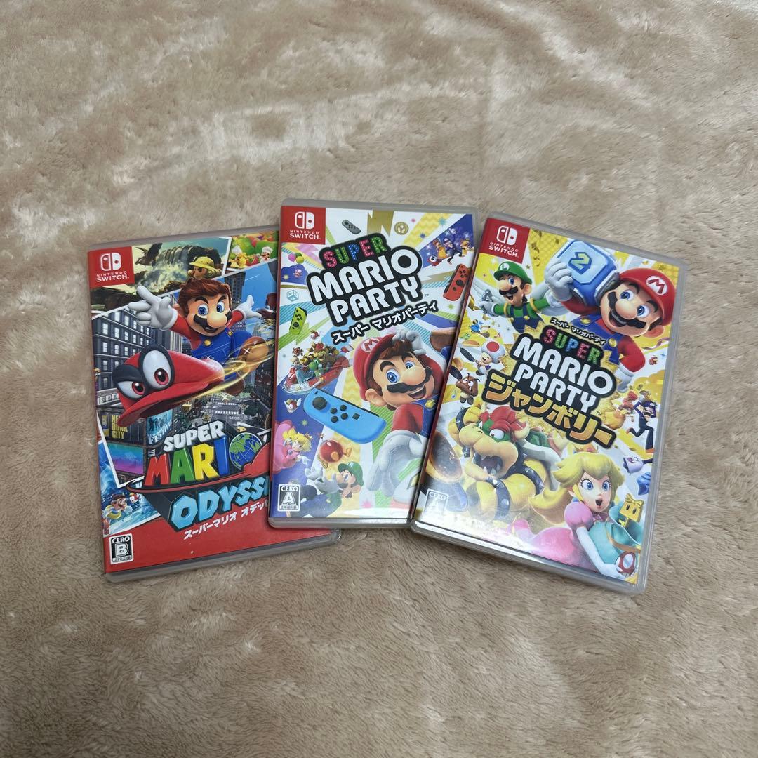 Nintendo Switch マリオゲーム3本セット