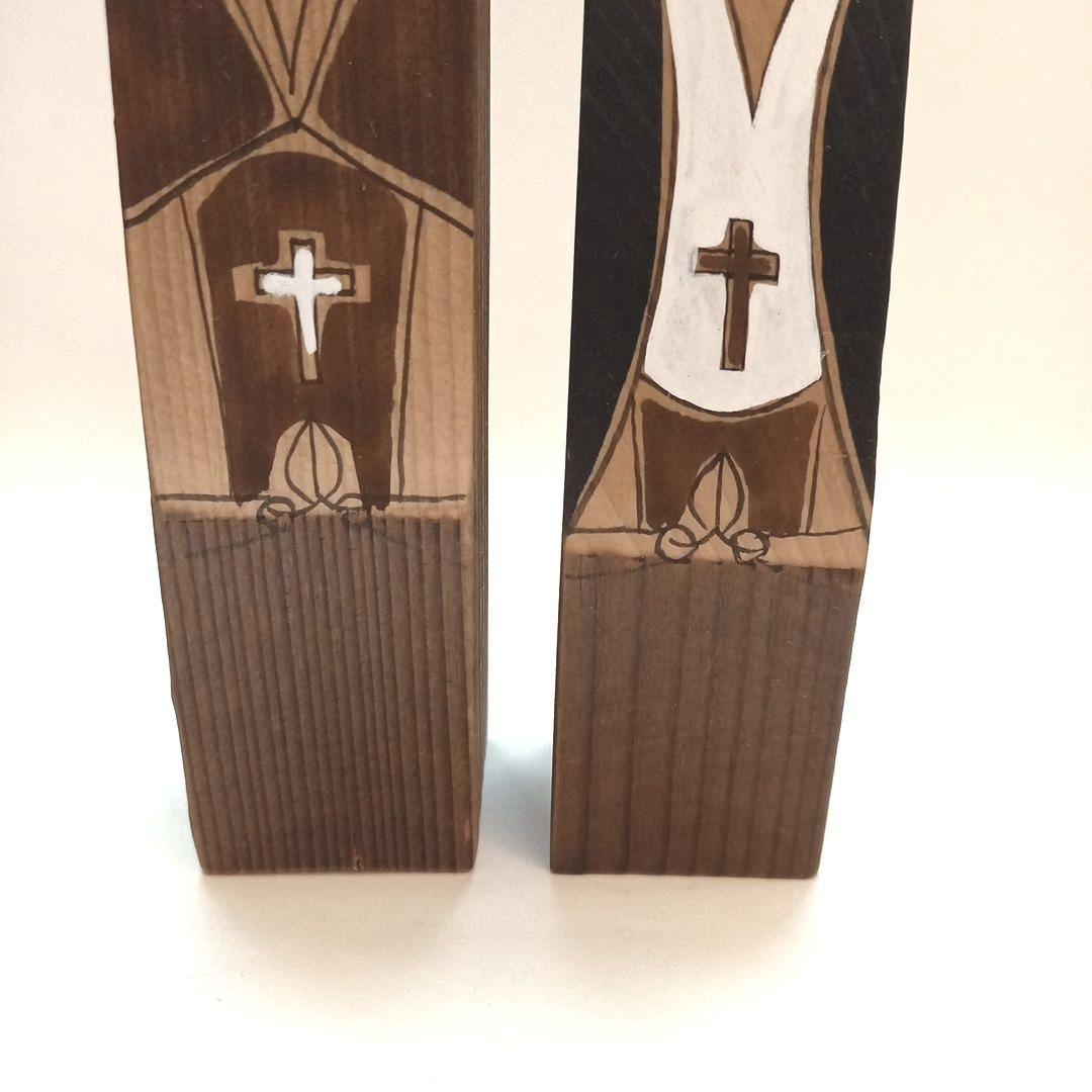 土龍　こけし　根本勲　修道士　修道女　民芸　函館トラピスト