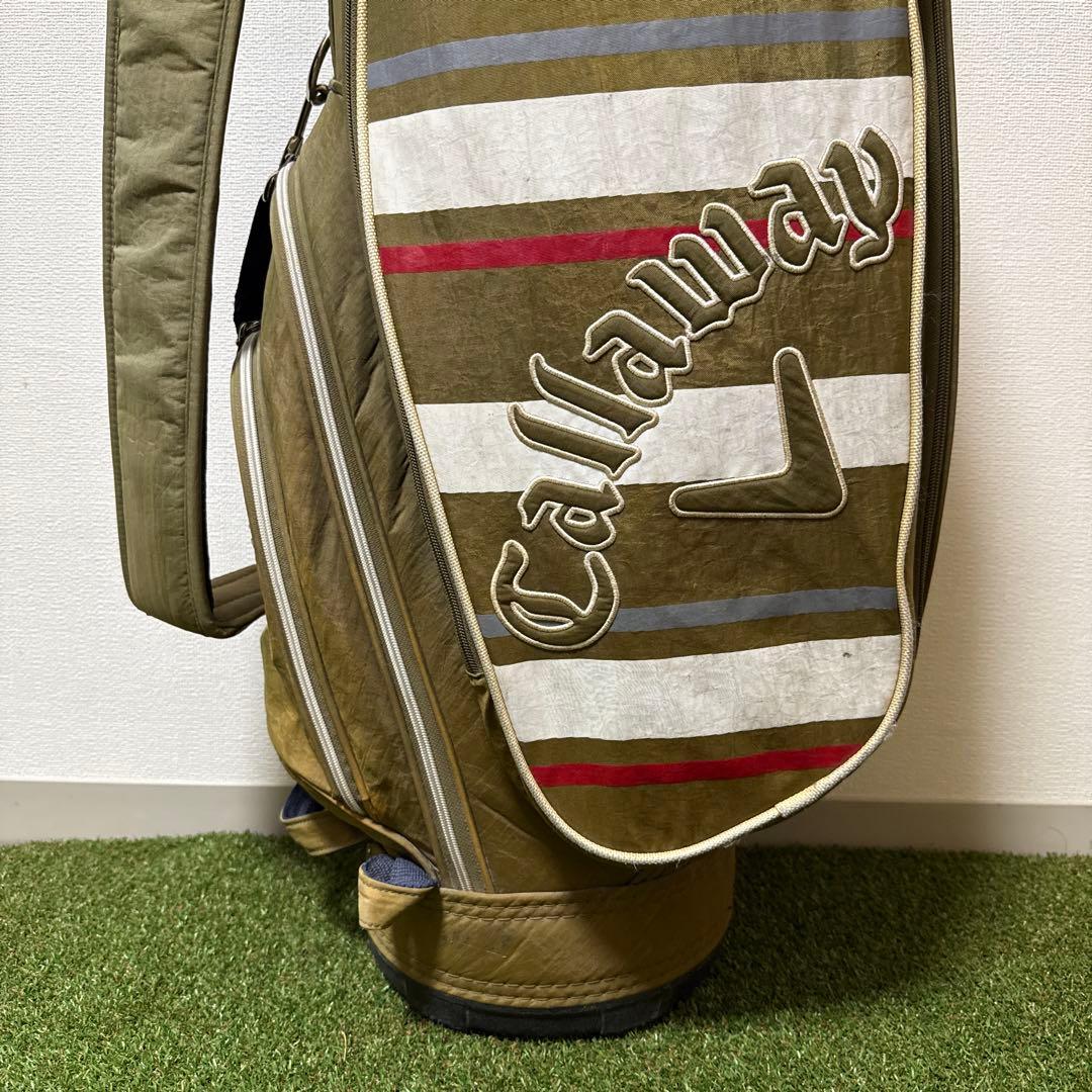 Callaway キャロウェイ カーキ キャディバッグ ゴルフバッグ