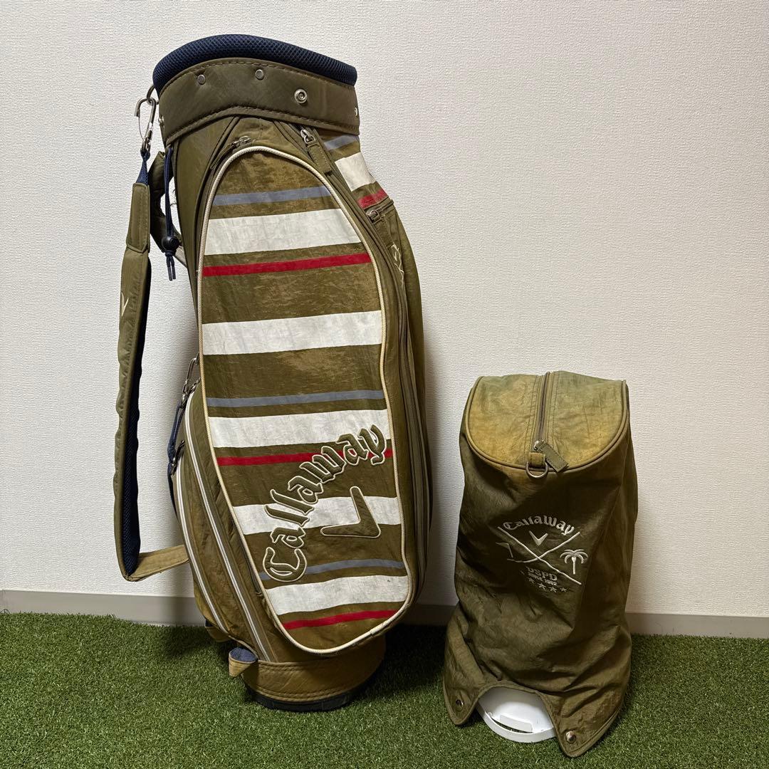 Callaway キャロウェイ カーキ キャディバッグ ゴルフバッグ