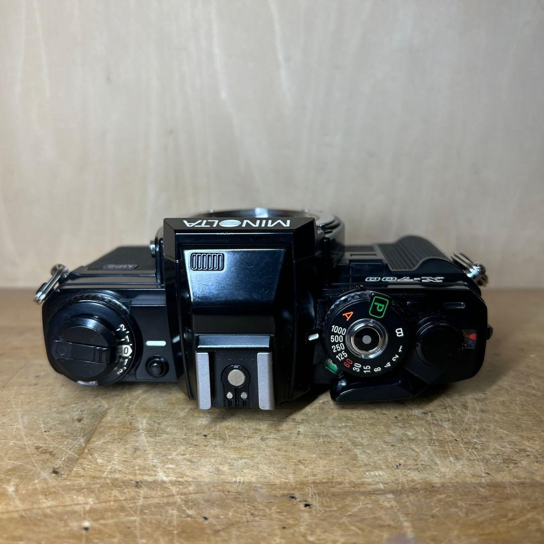 Minolta X-700 ブラックボディー　完動極美品