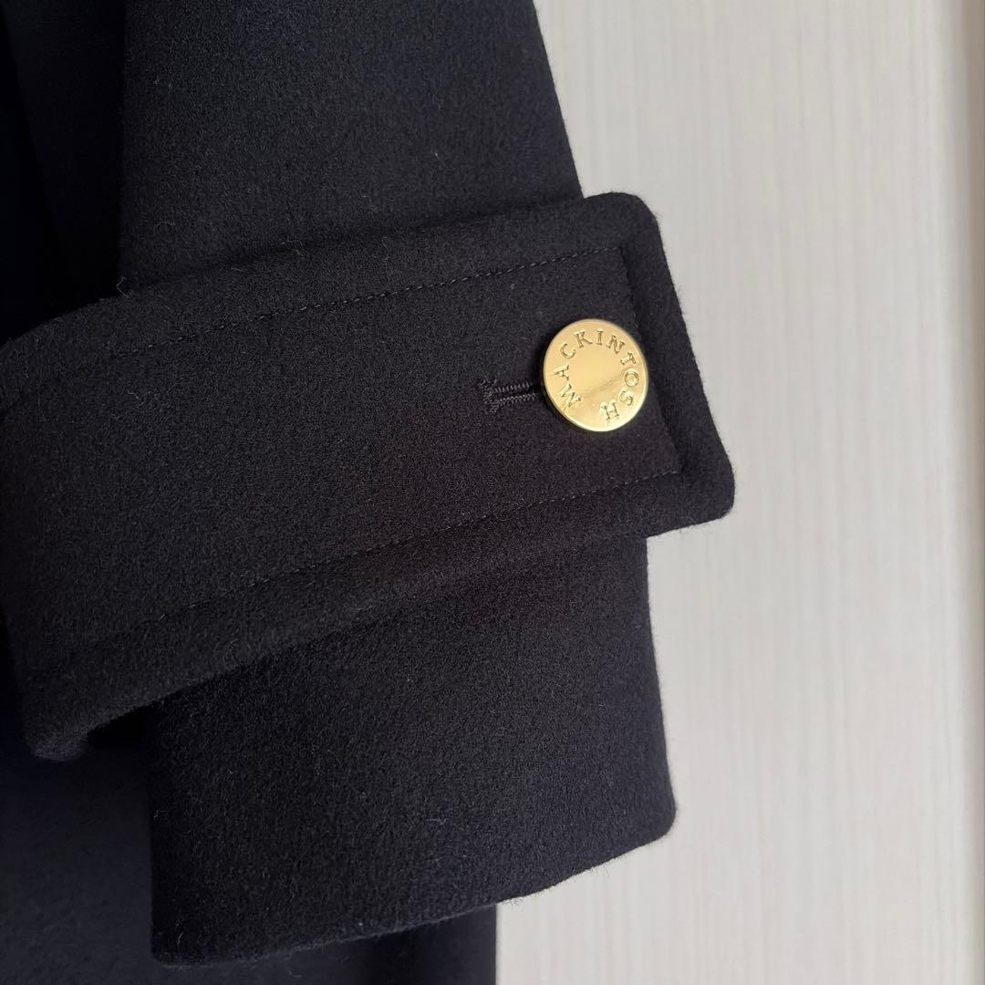 《サイズ6》マッキントッシュ　ハンビー　レオパード　ゴールドボタン