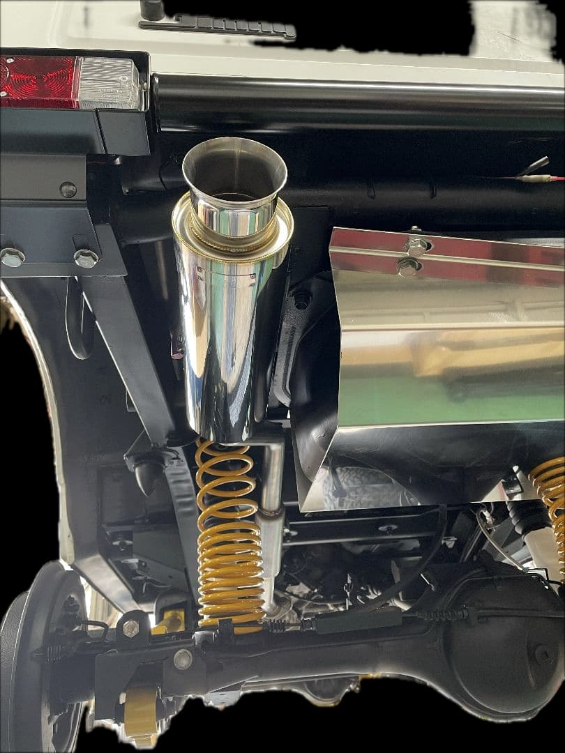 gacha　ジムニー/JA12,22用マフラー　 5次元製 未使用品