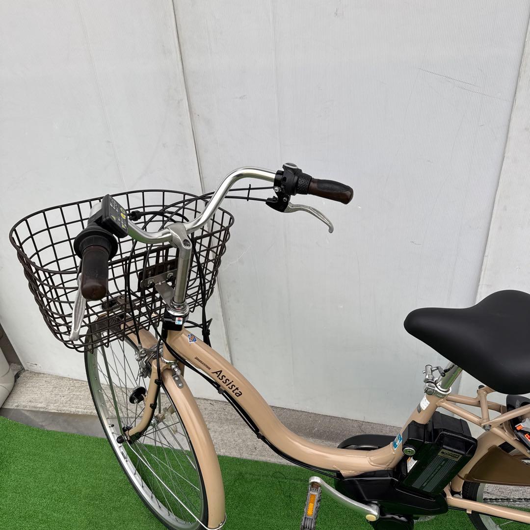 ブリヂストン電動アシスト自転車26インチ イエロー