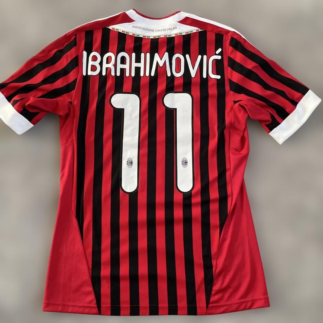 2011-12 ACミラン イブラヒモビッチ 11番 セリエA スクデットパッチ