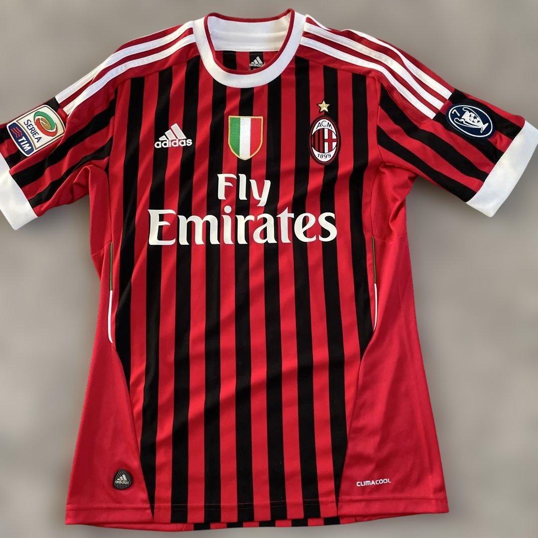 2011-12 ACミラン イブラヒモビッチ 11番 セリエA スクデットパッチ