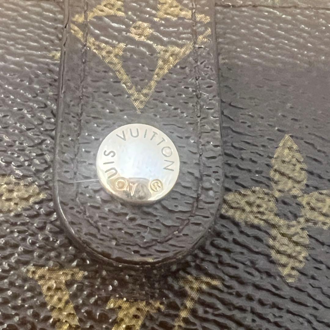 ◆Louis Vuitton ルイヴィトン 二つ折り財布 モノグラム ネーム入◆