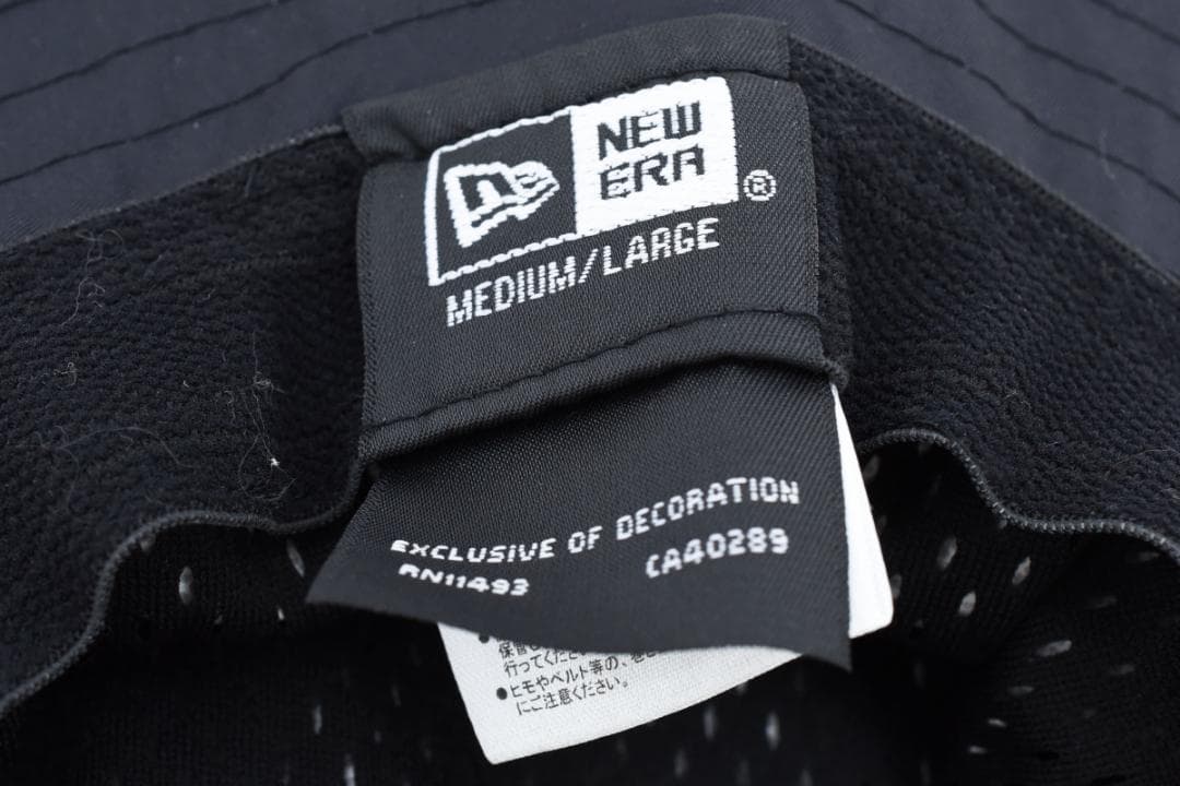 ★美品★ヌメロヴェントゥーノ　ニューエラ　ハット　クリスタル　ロゴ　ブラック