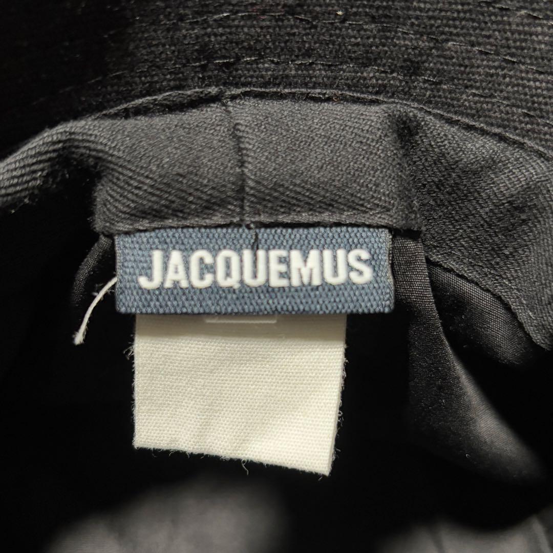 極美品 JACQUEMUS ジャックムス サファリハット ブラック フェス