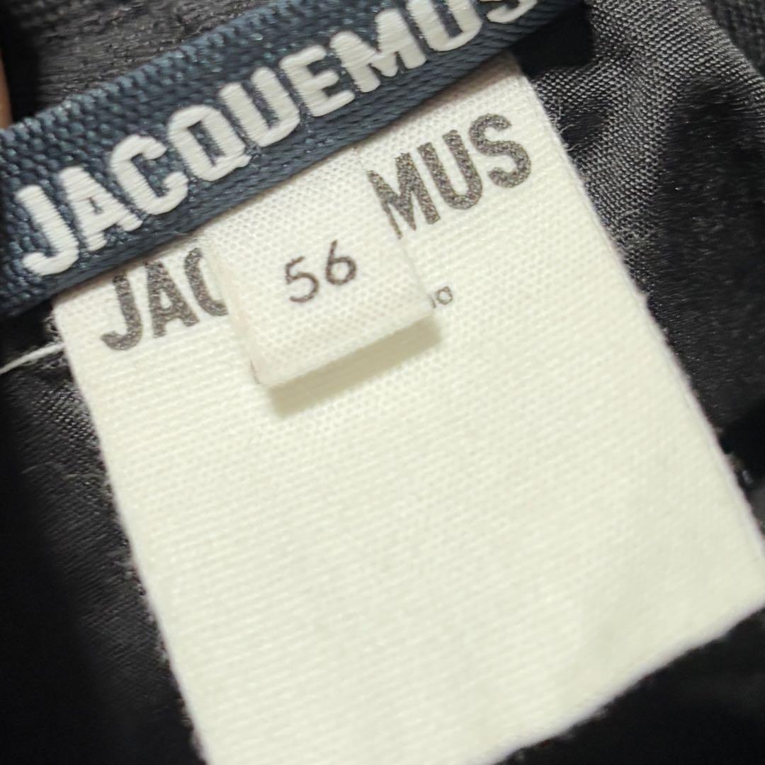 極美品 JACQUEMUS ジャックムス サファリハット ブラック フェス
