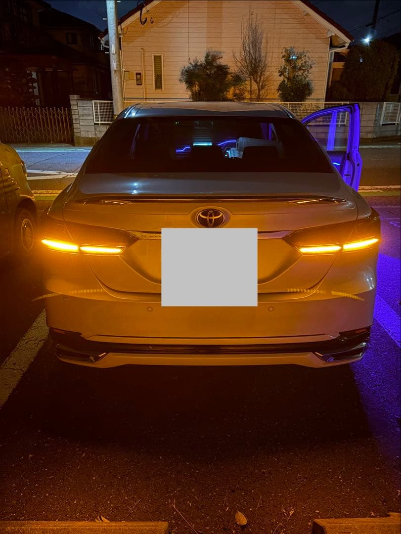 カムリ70 テールランプ シーケンシャ　senasena074