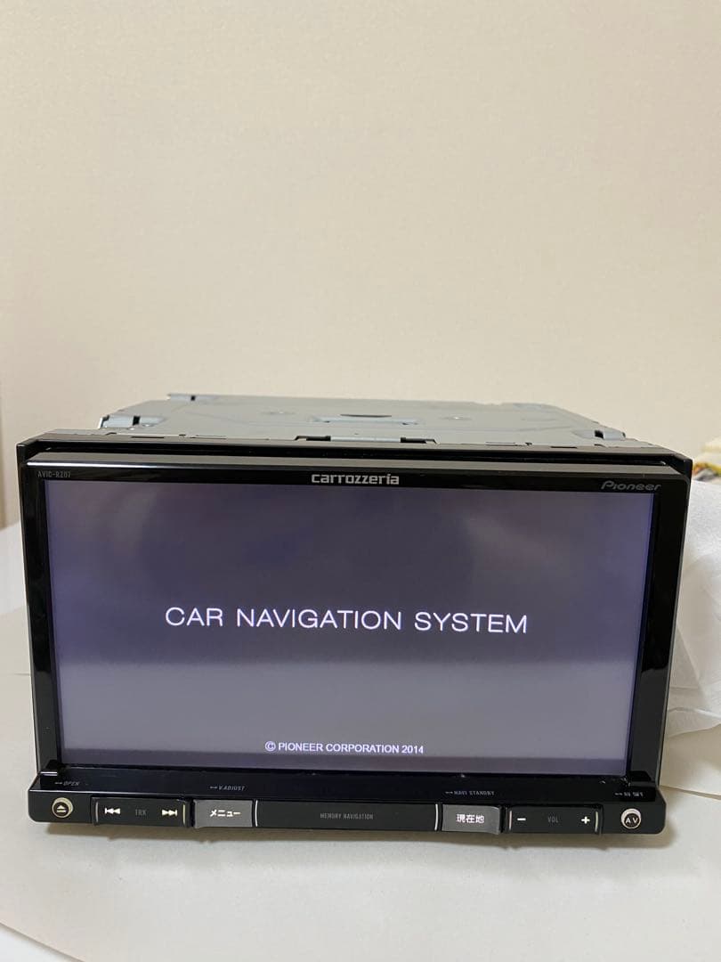 AVIC-RZ07 carrozzeria カーナビ　動作良好！2014年