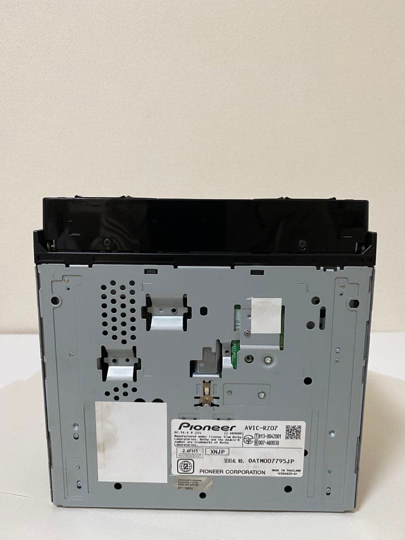 AVIC-RZ07 carrozzeria カーナビ　動作良好！2014年