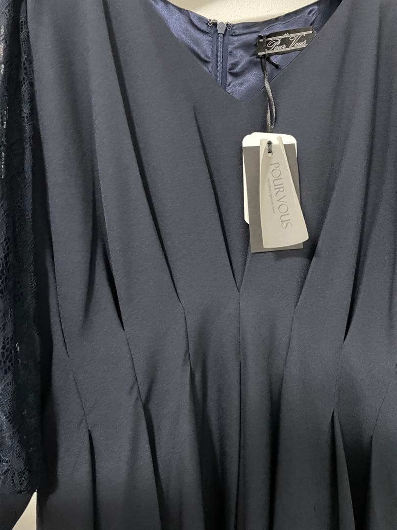 【️専用】POUR VOUS ウエストタックレース 大きいサイズ 4L