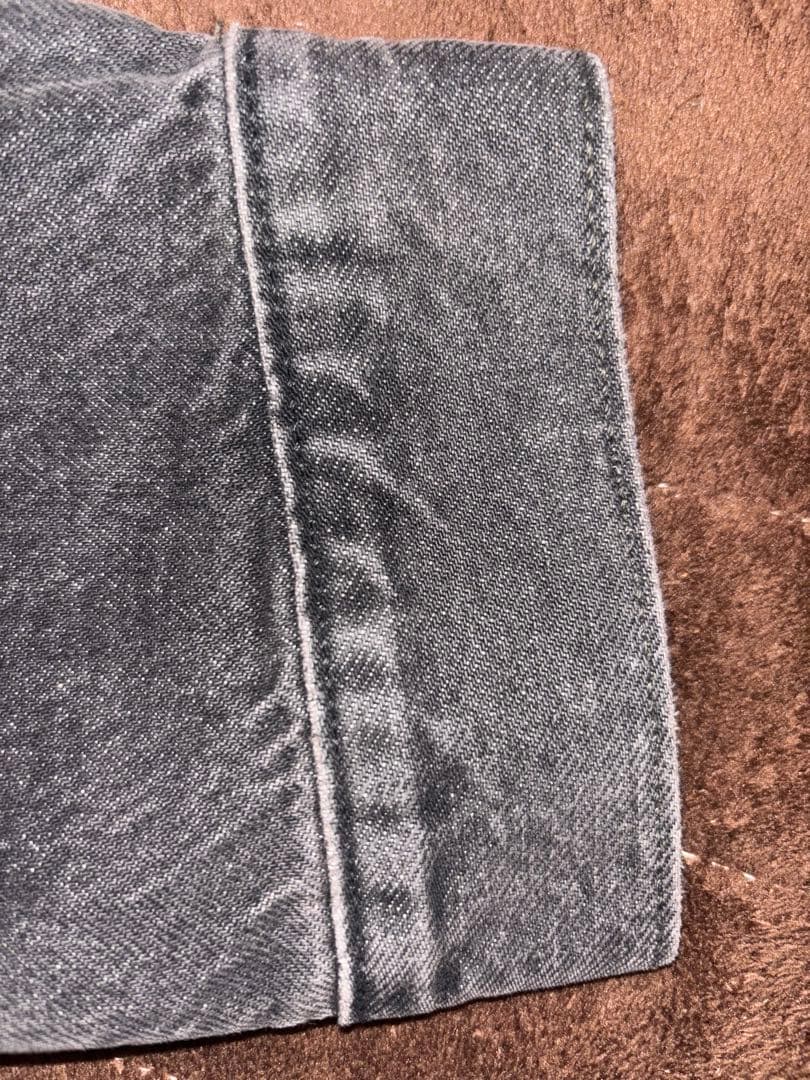 Levi’s デニムジャケット 2ndタイプ RELAXED XL 黒 Gジャン