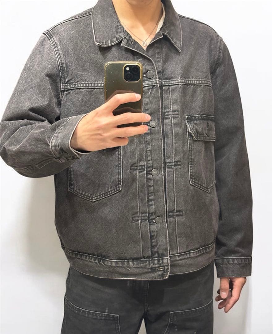 Levi’s デニムジャケット 2ndタイプ RELAXED XL 黒 Gジャン