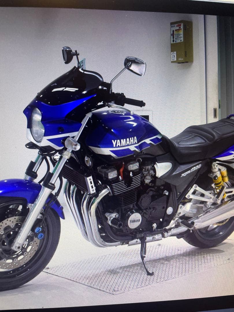 BLUSTER2 カウル XJR1300 ディープパープリッシュブルーメタリック