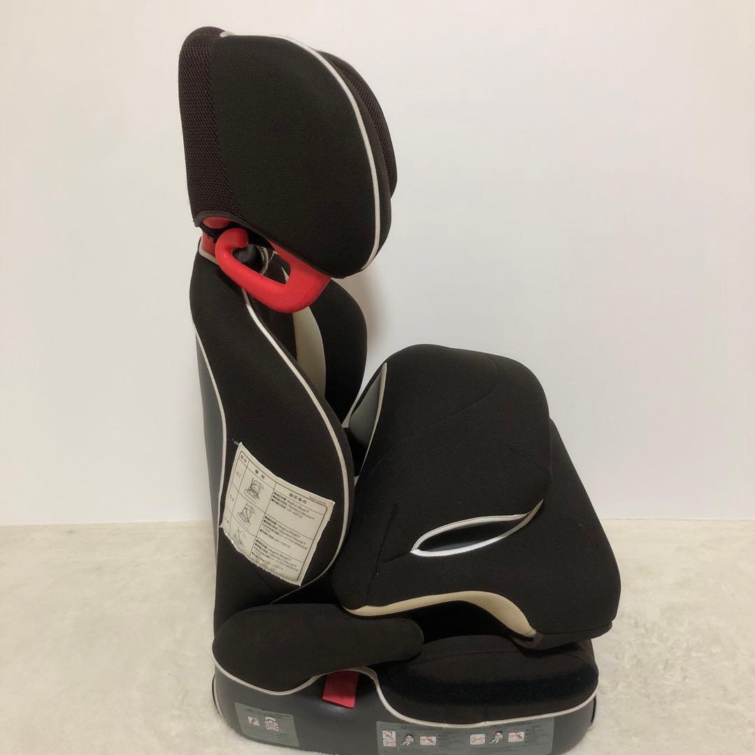 エールべべ　サラット3ステップクワトロ ブラウン　チャイルドシート