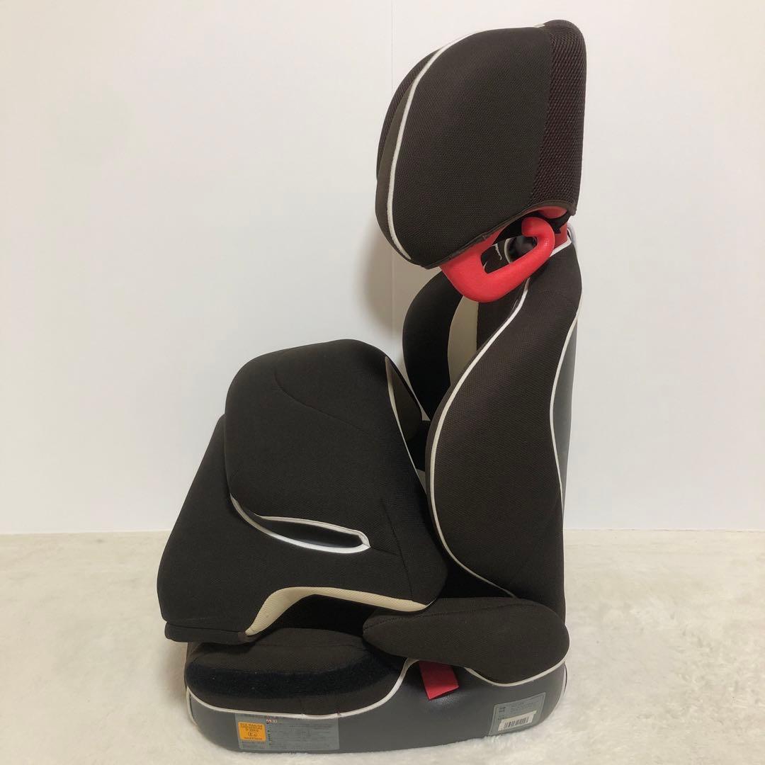 エールべべ　サラット3ステップクワトロ ブラウン　チャイルドシート