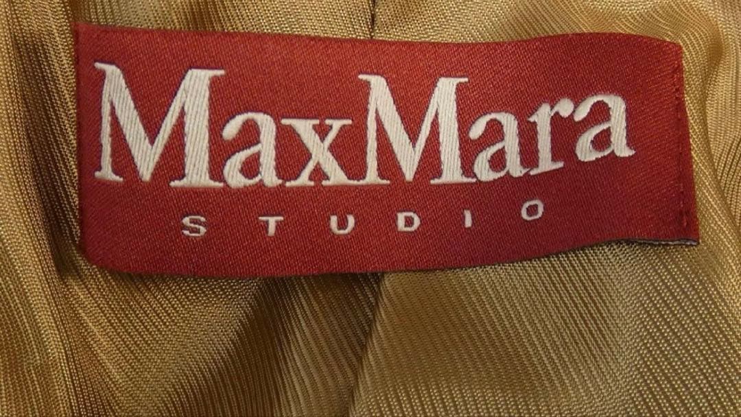 MaxMara ベージュ ファー コート