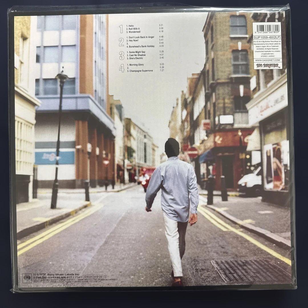 oasis オアシス レコード カラーヴァイナル 4枚セット 未開封