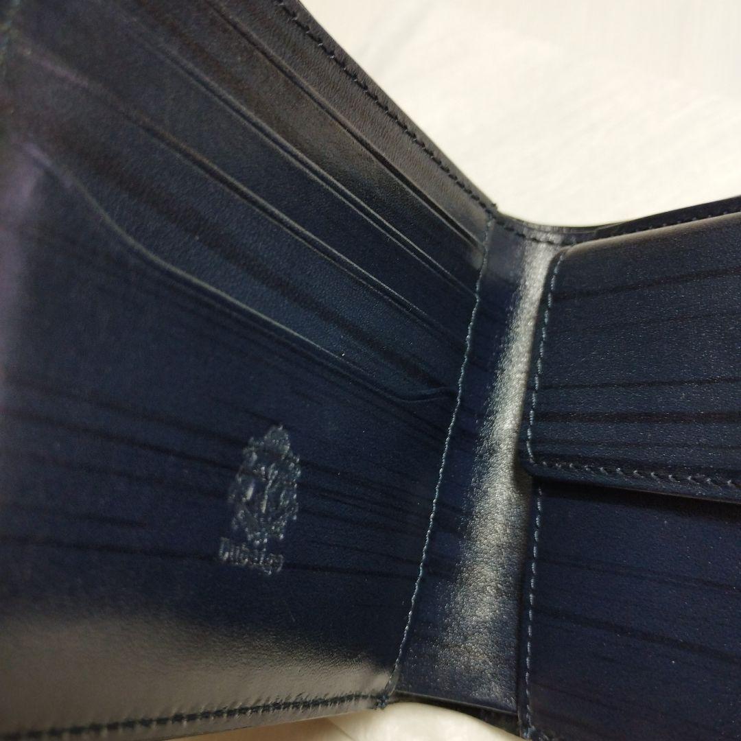 未使用 日本製 Dubeige ドゥベージュ コードバン二つ折り財布 馬革
