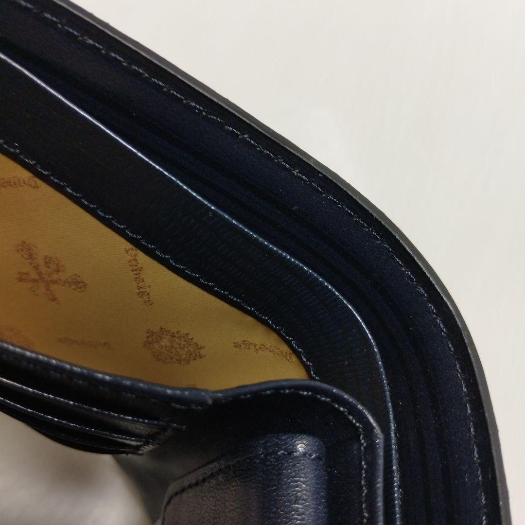 未使用 日本製 Dubeige ドゥベージュ コードバン二つ折り財布 馬革