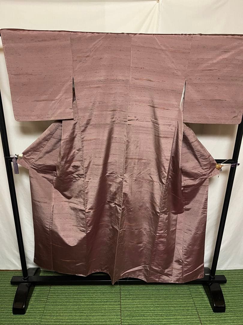 【超絶逸品】●石川県伝統工芸品●【牛首た紬】●玉繭●手引●紬●着物