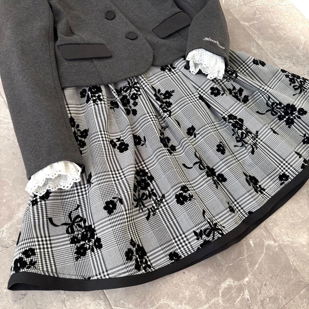 美品✨mezzo piano junior キッズフォーマル 150 3点セット