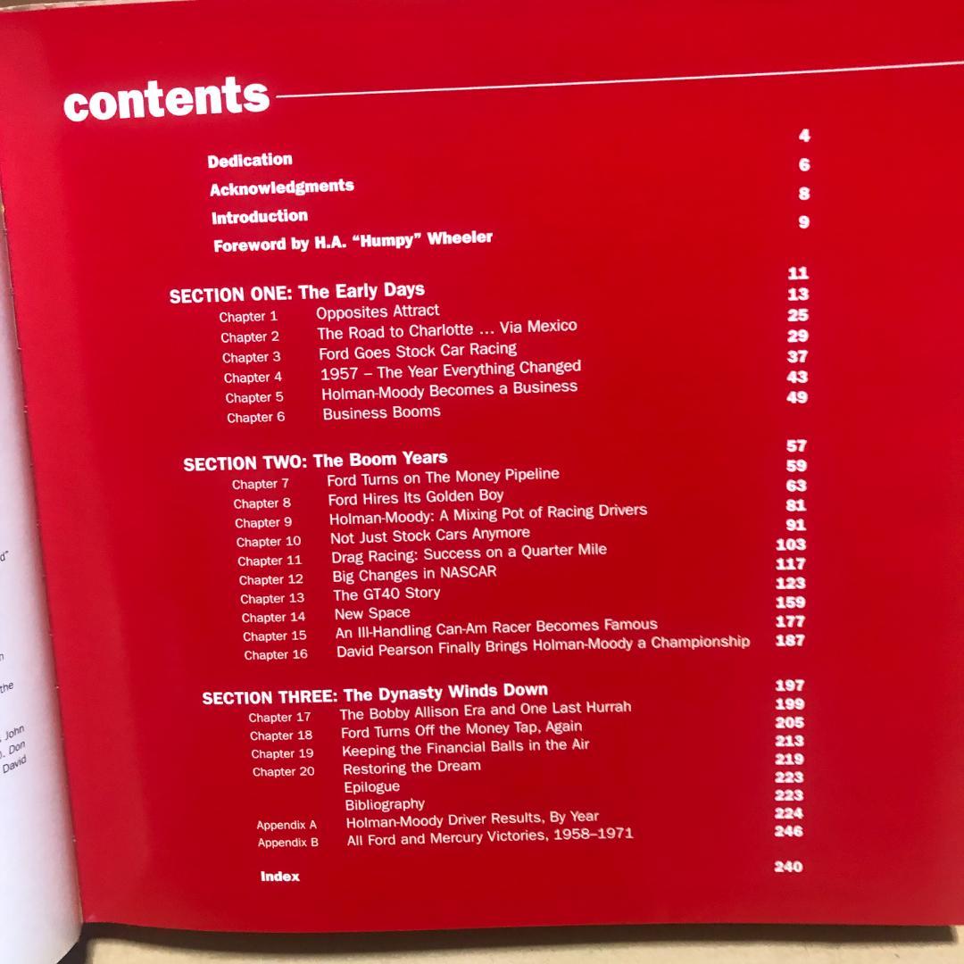 洋書 Holman Moody the legendary race team