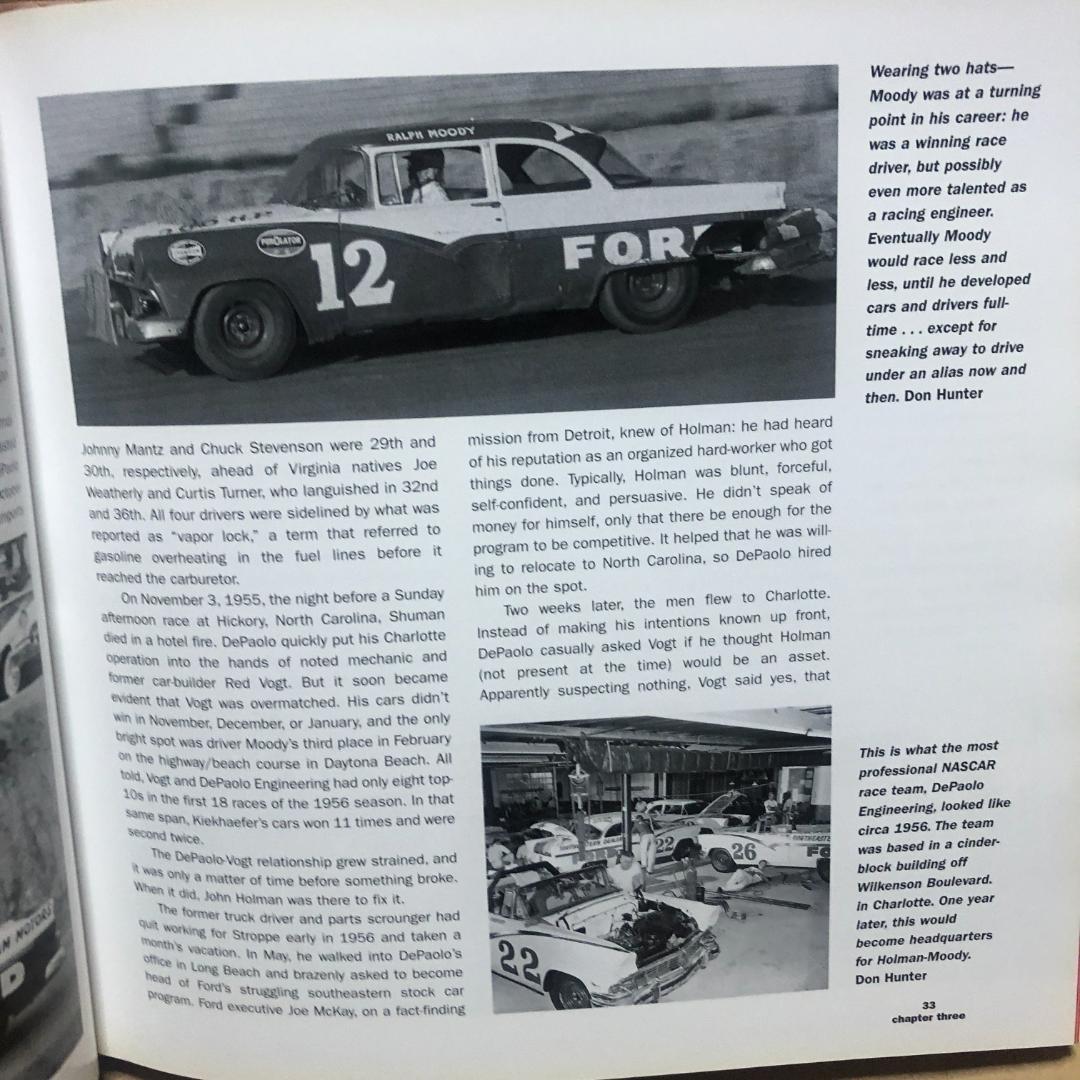 洋書 Holman Moody the legendary race team