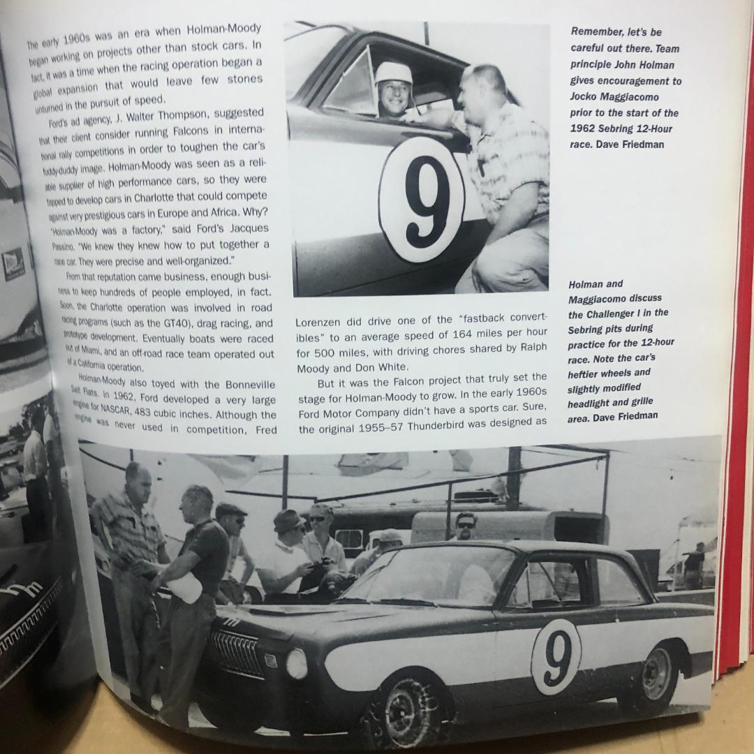 洋書 Holman Moody the legendary race team