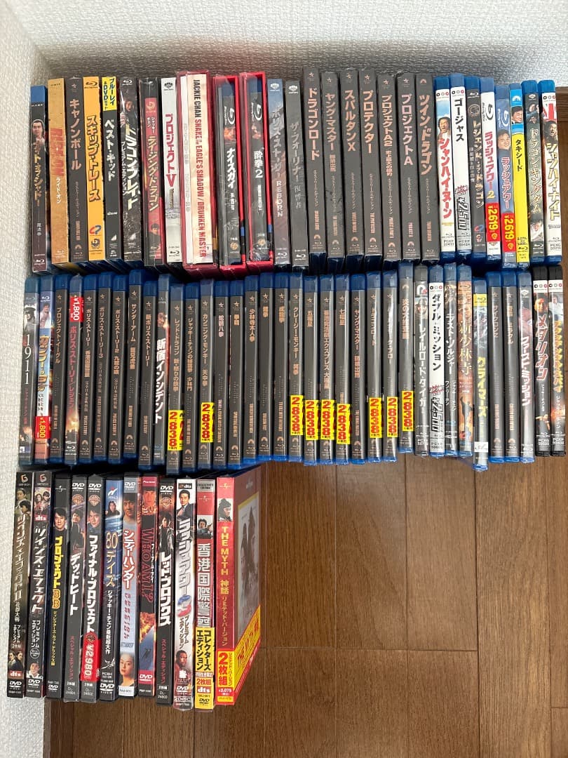 ジャッキー・チェン　Blu-ray DVD ブルース・リー ノラ・ミャオ