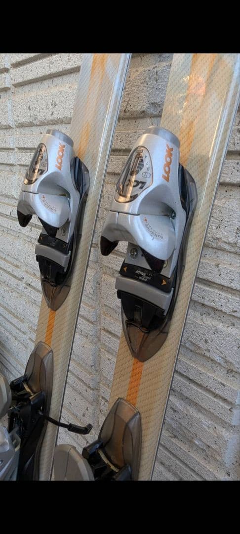 KAZAMA カービングスキー3点セット140cm レディース