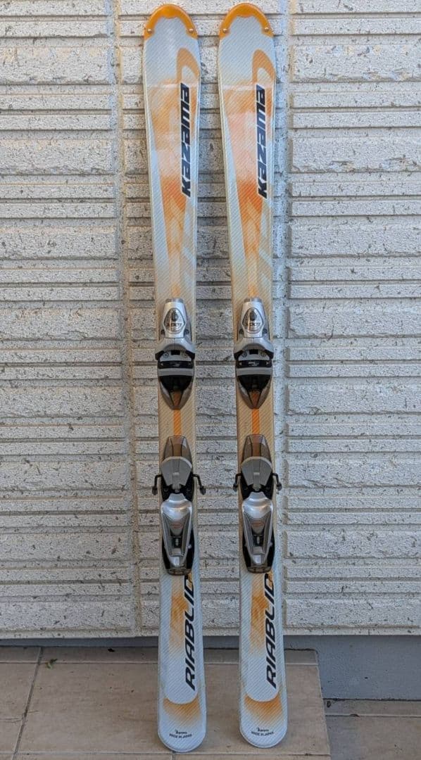 KAZAMA カービングスキー3点セット140cm レディース