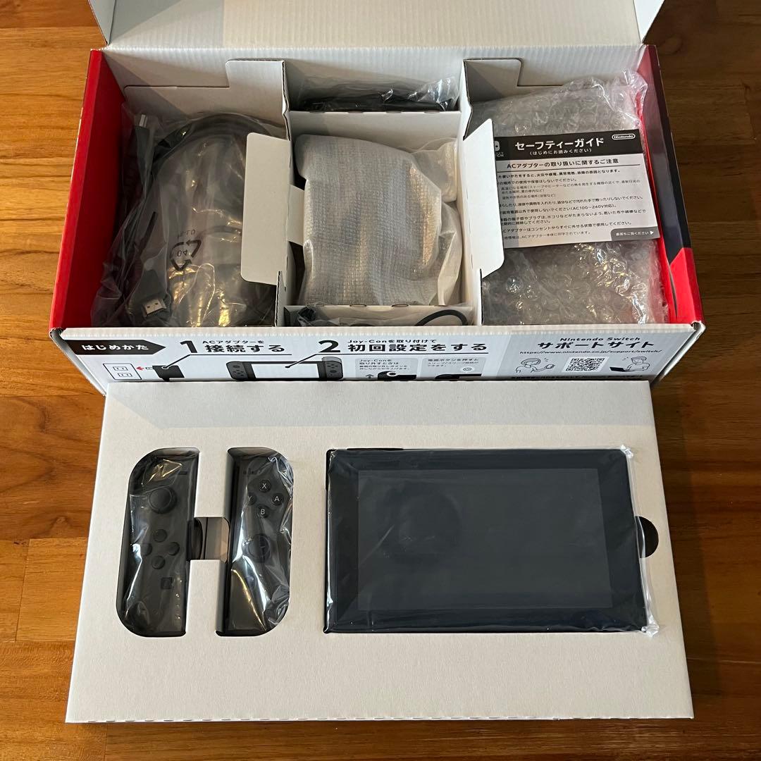 Nintendo Switch 本体【美品】グレー 付属品完備フルパッケージ