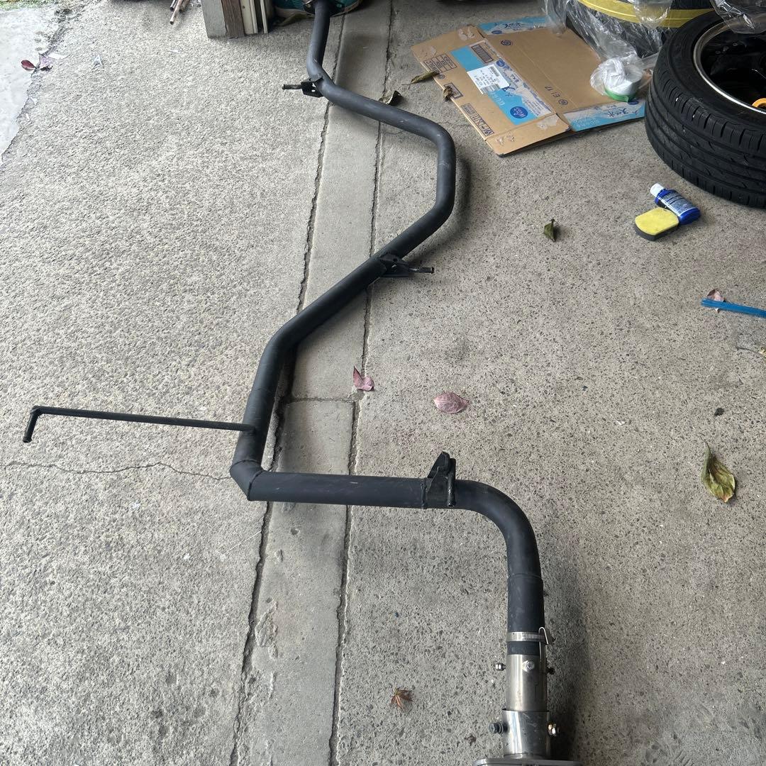 50プリウス 用　リアピースストレートマフラー