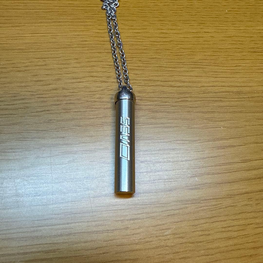 シルバー ロゴ入り ネックレス