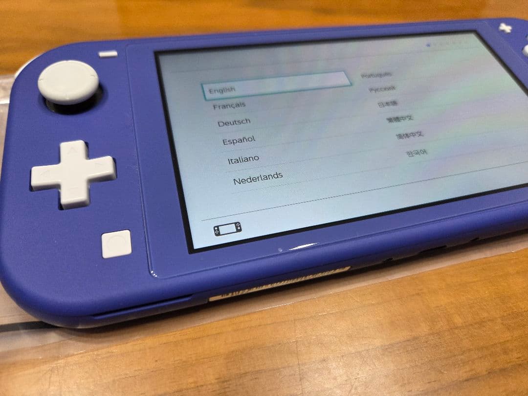 Switch Nintendo Lite ブルー 本体 スイッチ ライト