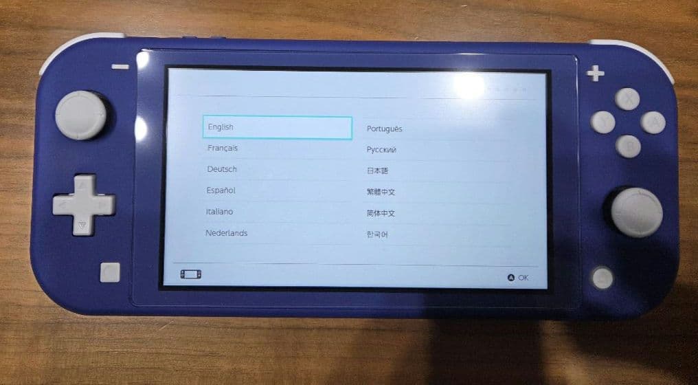 Switch Nintendo Lite ブルー 本体 スイッチ ライト