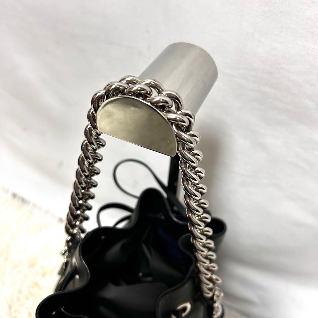 美品　J&M Davidson カーニバル　ミニ　フリンジ　ショルダーバッグ　黒