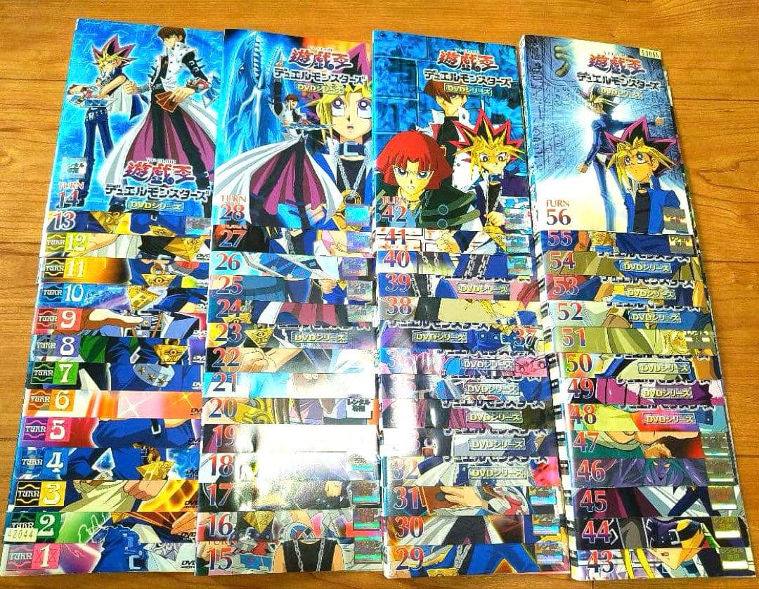 初代　遊戯王　デュエルモンスターズ　DVD 56巻セット　武藤遊戯