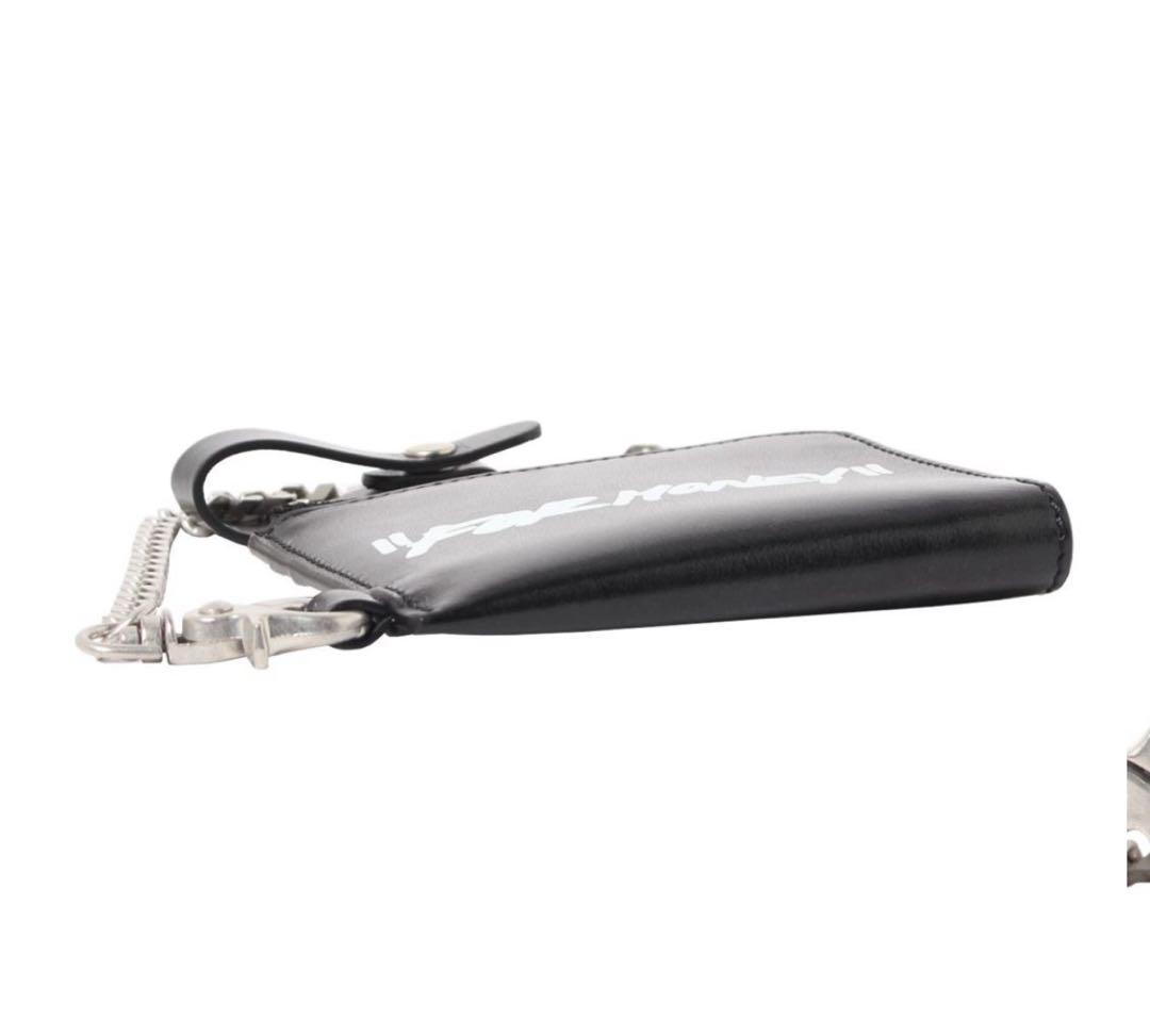 OFF-WHITE FOR MONEY ウォレットチェーン ブラック