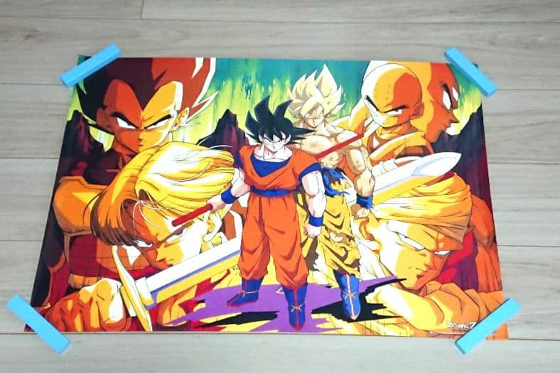 8■【レア・当時物】ドラゴンボールＺ ポスター 鳥山明