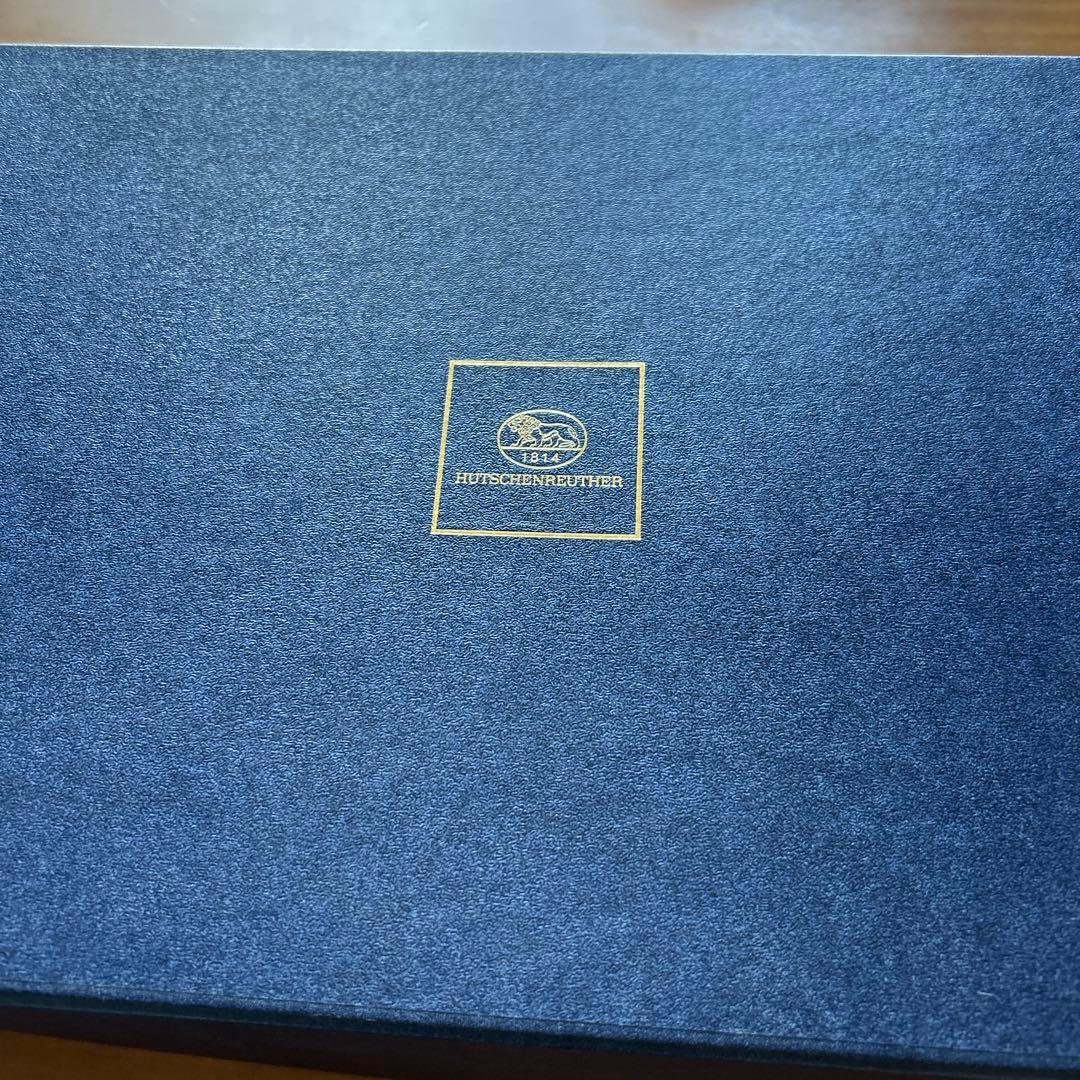 Hutschenreuther 青い食器セット未使用品