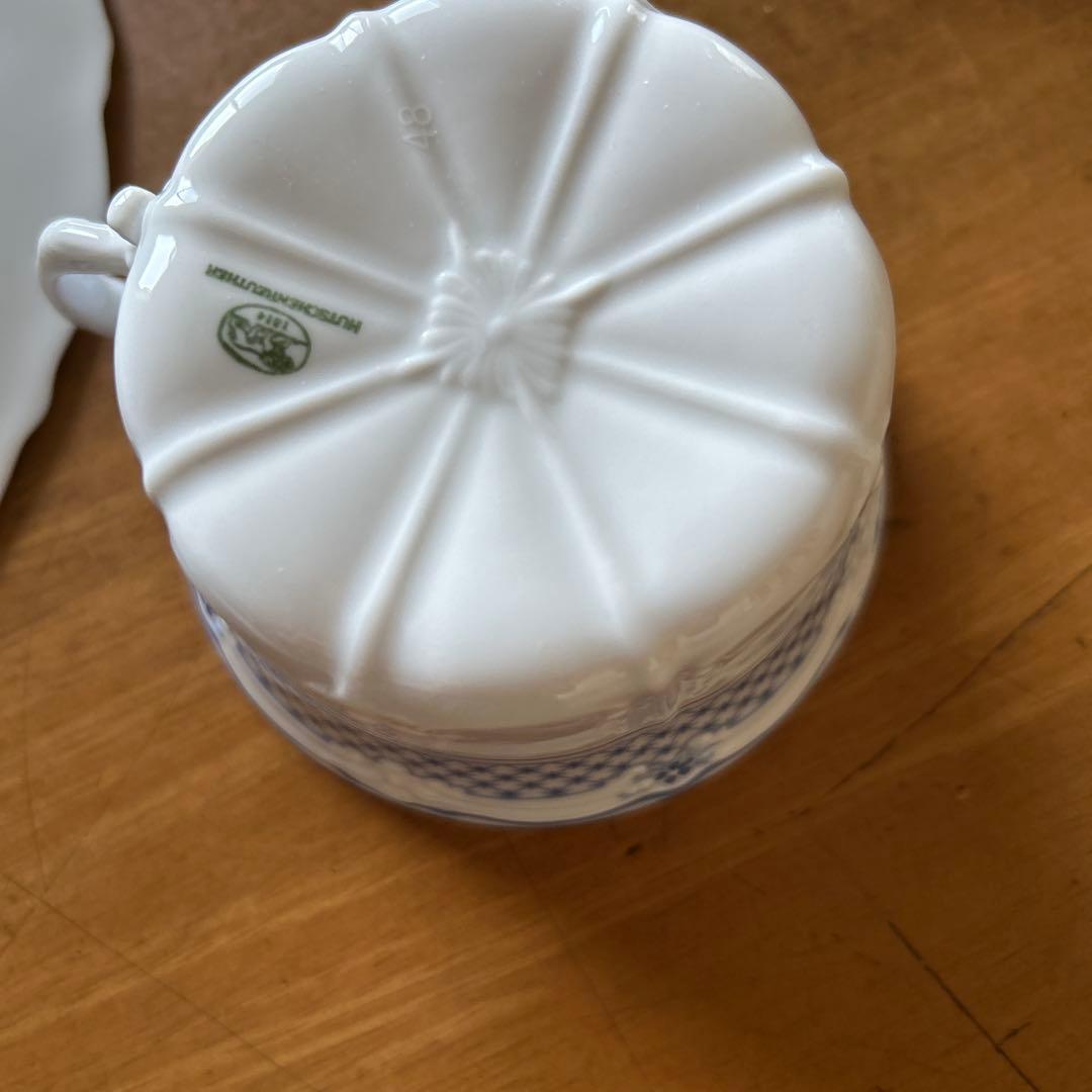 Hutschenreuther 青い食器セット未使用品