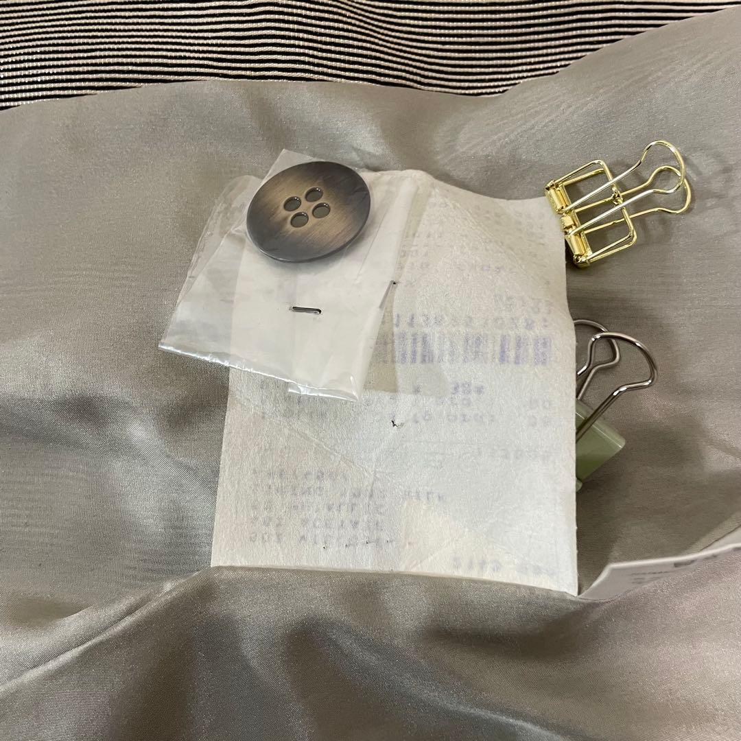 ジョルジオアルマーニ　ジャケット　光沢　ゴールドシルバー　イタリア製　38