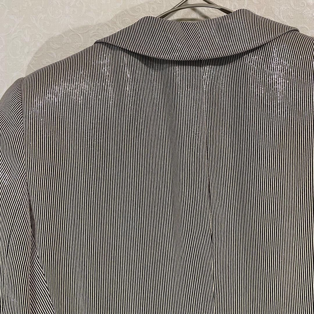 ジョルジオアルマーニ　ジャケット　光沢　ゴールドシルバー　イタリア製　38