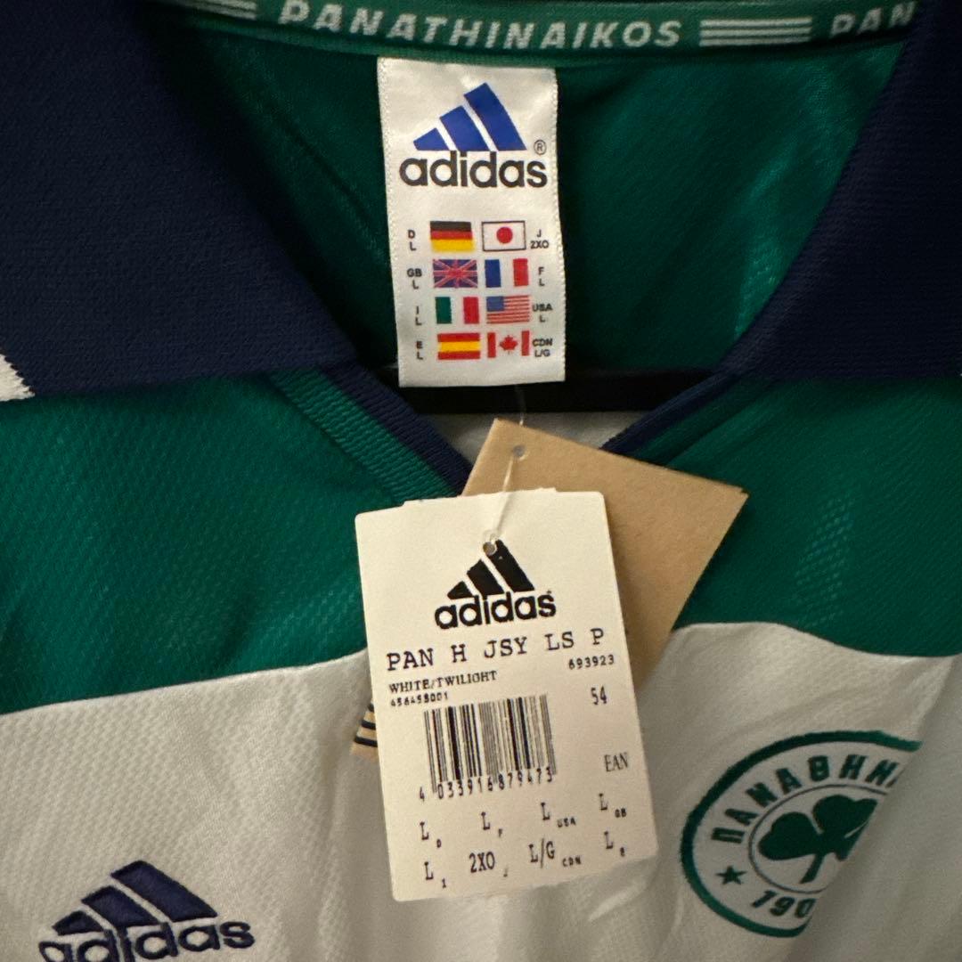 パナシナイコス adidas 長袖ユニフォーム L